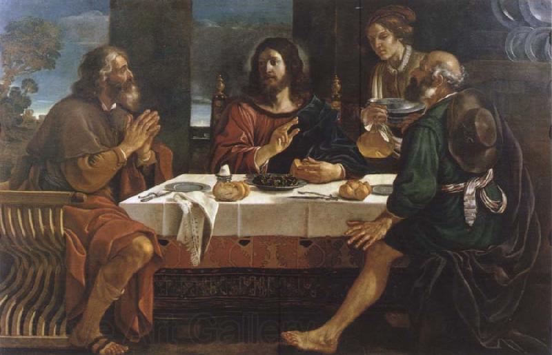 unknow artist Christ in Emmaus Spain oil painting art